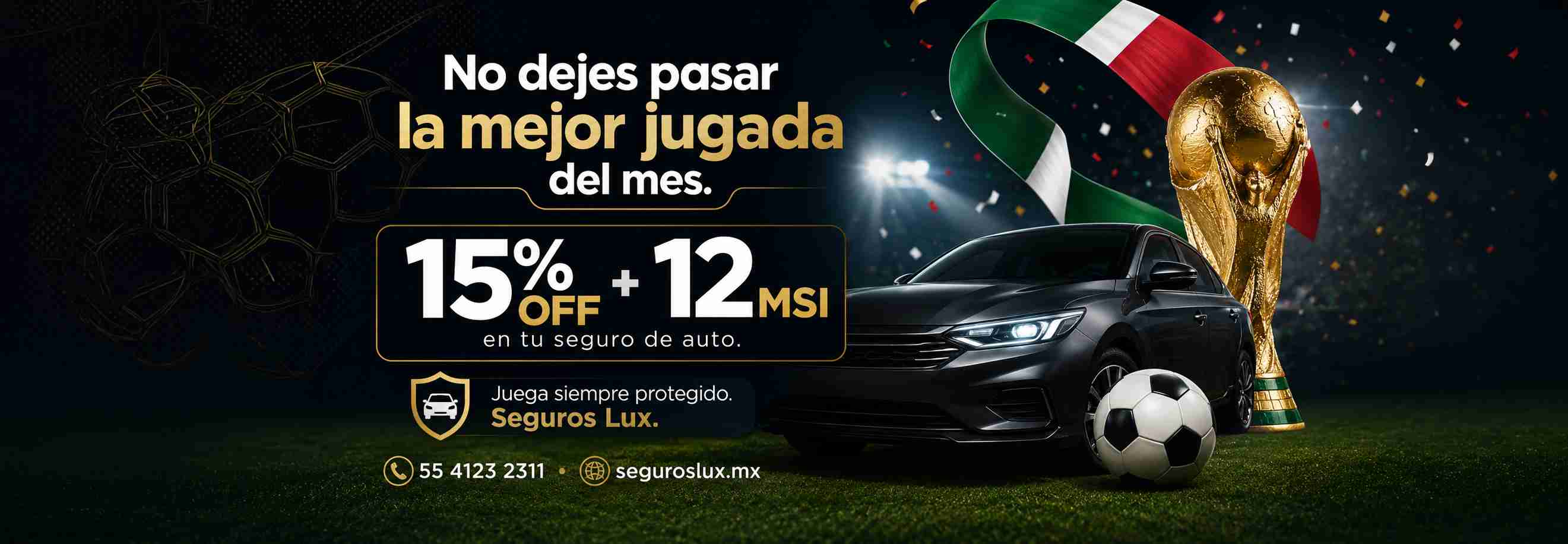Promoción Hot Sale - 15% OFF + 12 MSI